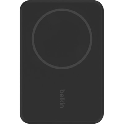 Belkin BoostCharge Magnetic Wireless Power Bank 5K + Stand - For iPhone 13 Pro, iPhone 12 - 5000 mAh - Black  