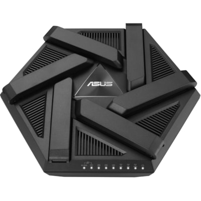 Asus RT-AXE7800 Wi-Fi 6E IEEE 802.11ax Ethernet Wireless Router - Tri Band - 2.40 GHz ISM Band - 6 GHz UNII Band - 6 x Antenna(6 x External) - 975 MB/s Wireless Speed - 3 x Network Port - 2 x Broadband Port - USB - 2.5 Gigabit Ethernet - VPN Supported - Desktop  (802.11AX) RTR  6GHZ B/  2.5G  PRT  AIMESH SUPPRT