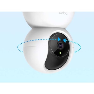 Tapo TAPO C210 3 Megapixel HD Network Camera - 30 ft (9.14 m) Night Vision - H.264 - 2304 x 1296 Fixed Lens - 15 fps - CMOS - Alexa, Google Assistant Supported  WRLS 