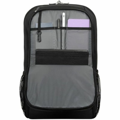 Targus Classic TBB944GL Carrying Case (Backpack) for 17" to 17.3" Notebook - Black  - Mesh Fabric Body - Shoulder Strap, Handle, Trolley Strap - 19" (482.60 mm) Height x 12.25" (311.15 mm) Width x 4.50" (114.30 mm) Depth - 21.50 L Volume Capacity SIC 