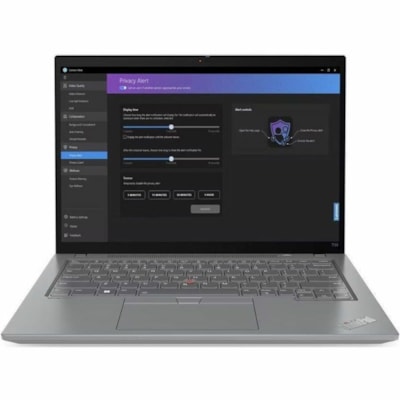 Lenovo ThinkPad T14 Gen 4 21HD0025US 14" Notebook - WUXGA - Intel Core i5 13th Gen i5-1335U - 16 GB - 256 GB SSD - English Keyboard - Storm Gray - Intel Chip - 1920 x 1200 - Windows 11 Pro - Intel Iris Xe Graphics - In-plane Switching (IPS) Technology - Front Camera/Webcam - IEEE 802.11ax Wireless L  