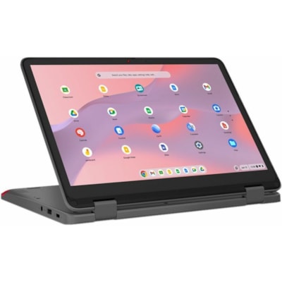 Lenovo 500e Yoga Chromebook Gen 4 82W40009US 12.2" Touchscreen Convertible 2 in 1 Chromebook - WUXGA - Intel N-Series N100 - 4 GB - 32 GB Flash Memory - English Keyboard - Graphite Gray - Intel Chip - 1920 x 1200 - ChromeOS - Intel UHD Graphics - In-plane Switching (IPS) Technology - Front Camera/We  