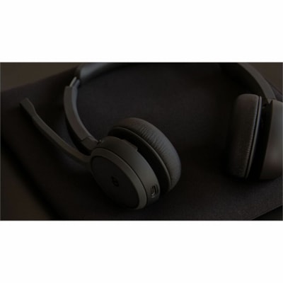 Cisco 720 Headset - Google Assistant, Siri - Stereo - USB Type A - Bluetooth - 213.3 ft - 32 Ohm - 20 Hz to 20 kHz - On-ear - Binaural - Ear-cup - MEMS Technology Microphone - Carbon Black DWRLS 