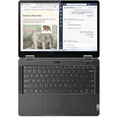 Lenovo 13w Yoga Gen 2 82YR0009US 13.3" Touchscreen Convertible 2 in 1 Notebook - WUXGA - AMD Ryzen 5 7530U - 8 GB - 256 GB SSD - English (US) Keyboard - Thunder Black - AMD Chip - 1920 x 1200 - Windows 11 Pro - AMD Radeon Graphics - In-plane Switching (IPS) Technology - Front Camera/Webcam - IEEE 80  
