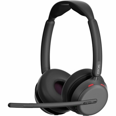 EPOS IMPACT 1060 Headset - Stereo - Wireless - Bluetooth - On-ear - Binaural - Circumaural - Noise Canceling - Black 60 ANC 