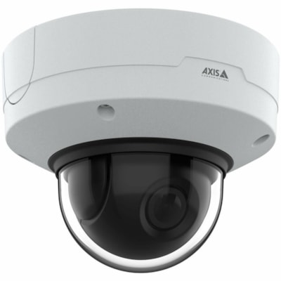 AXIS Q3626-VE 4 Megapixel Network Camera - Color - Dome - White  - Zipstream, Motion JPEG, H.264 (MPEG-4 Part 10/AVC), H.265 (MPEG-H Part 2/HEVC) - 2688 x 1512 - 4.3 mm- 8.6 mm Varifocal Lens - 2x Optical - 60 fps - CMOS - Gigabit Ethernet - IK10 - IP66, IP6K9K  PERP 