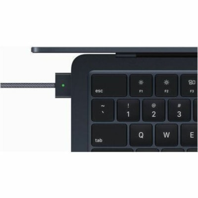 Apple MacBook Air MQKW3C/A 15.3" Notebook - Apple M2 - 8 GB - 256 GB SSD - French Keyboard - Midnight - Apple M2 Chip - 2880 x 1864 - Mac OS X 13.0 Ventura - In-plane Switching (IPS) Technology, Liquid Retina Display, True Tone Technology - Front Camera/Webcam - 18 Hours Battery Run Time - IEEE 802. GPU/8GB/256GB-CAN 