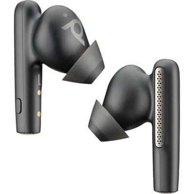 Poly Ear Bud - Black - 2 Piece EARBUDS (2) 