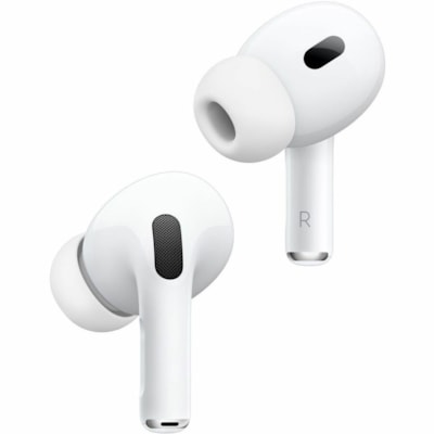 Apple AirPods Pro (2nd generation) with MagSafe Case (USB-C) - Siri - Stereo - True Wireless - Bluetooth - Earbud - Binaural - In-ear - Noise Cancelling Microphone - Noise Canceling - White  WRLS 