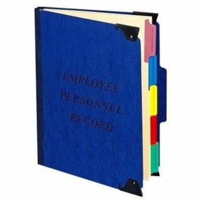 Pendaflex 1/3 Tab Cut Letter Recycled Hanging Folder with Fastener - 2" Expansion - Bonded Fastener - 1" Fastener Capacity - Top Tab Position - Pressboard, Pressguard - Blue - 25% Recycled - 1 PERSONNEL 