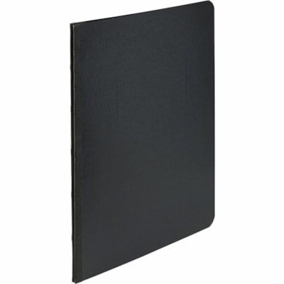 ACCO - Presstex format lettre Couverture de rapport avec Attache - 3 po (76,20 mm) Capacité du classeur - 8 1/2 po (215,90 mm) x 11 po (279,40 mm) - 1 x Attache Attache(s) - Tyvek, Presstex - Noir - 1 FORMAT LETTRE ATTACHE CENTREE 2 PATTES AXE 8 1/2 PO 50% M R