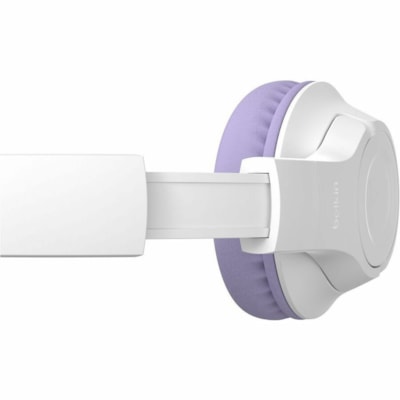 Belkin SoundForm Inspire Wireless Over-Ear Headset for Kids - Stereo - Mini-phone (3.5mm) - Wired/Wireless - Bluetooth - 30 ft (9.14 m) - Over-the-ear, On-ear - Binaural - Ear-cup - Lavender EAR HEADSET LAVENDER 