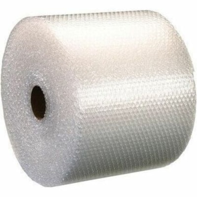 Grand & Toy Bubble Wrap Cushioning, 3/16" Bubble Height, 12" x 175' - 175 ft (53340 mm) Length - 0.1" (2.54 mm) Bubble Size - Cushioned, Damage Resistant, Lightweight, Flexible, Perforated, Easy Tear, Dispenser - Polyethylene - Clear - 1 Carton  
