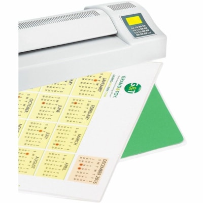 Grand & Toy Legal-Size Thermal Laminating Pouches, 3 mil, Pack of 50 - Sheet Size Supported: Legal 8.50" (215.90 mm) Width x 14" (355.60 mm) Length - Laminating Pouch/Sheet Size: 3 mil (0.08 mm) Thickness - for Letter, Document, Photo - Easy to Use - Transparent - 50 / Pack LEGAL 9" X 14 1/2" 50/PK 
