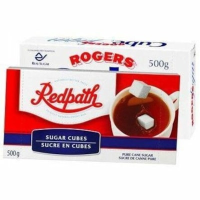 Redpath Sugar Cubes - 500 g - Cane Sugar Flavor - Granulated Sugar - 1Unit  