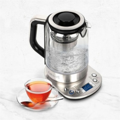Cuisinart - Cuisinart theire motorisee Infuseur et bouilloire programmables - 50,28 mL - Argenté PROGRAMMABLE 