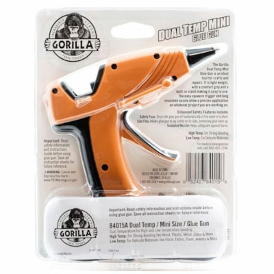 Pistolet à colle manuel Gorilla Glue - Orange  