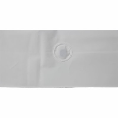 Frost Rideau de douche 48"x78" - 48 po (1219,20 mm) x 78,75 po (2000,25 mm) - Polyethylene Vinyl Acetate (PEVA) Rideau - Blanc cassé - Anti-moisissure ÉPAISSEUR CALIBRE 8  PVC 48 X 78 PO