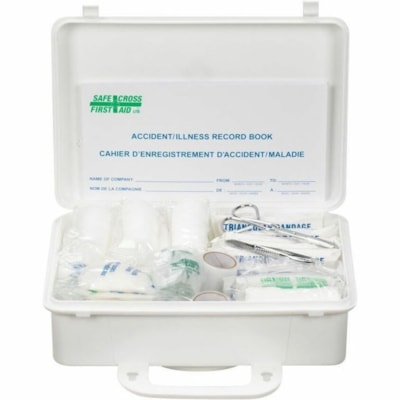 St. John Ambulance First Aid Kit - Plastic Case - 1 / Unit MEETS ALL REGULATIONS PLASTIC KIT