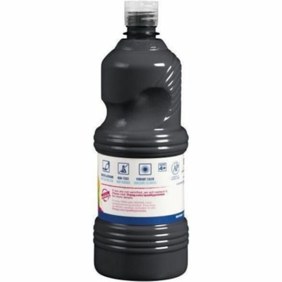 Prang - Gouache X10909 - Liquide - Noir - 946,35 mL - Lavable PRETE A L'UTILISATION NOIR  32OZ