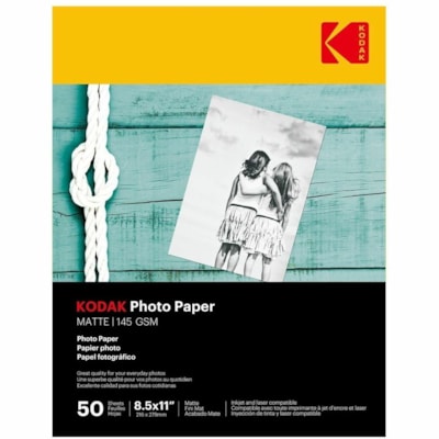 Felix Schoeller - Papier photo 3510-218 - 145 Luminosité - format lettre - 8 1/2 po (215,90 mm) x 11 po (279,40 mm) - 8 oz (226,80 g) Poids de Base - 145 g/m² Grammage - Mate, Lisse - Sans acide, Séchage rapide, Anti-bourrage, Anti-bavure - Blanc - 50 / emballage 8 5 X 11 PO 