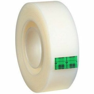 Scotch Magic Invisible Tape - 36 yd (32.9 m) Length x 0.75" (19.1 mm) Width - Matte - Clear - For Office, Home, School, General Purpose, Document - 48 19MM X 32.9M  SCOTCH BRAND 