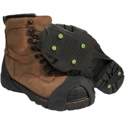 ICETRED Full Sole Traction Devices - Medium - for Shoe - Natural Rubber - Black MEDIUM (M 7.5-10  W 8.5-11) 