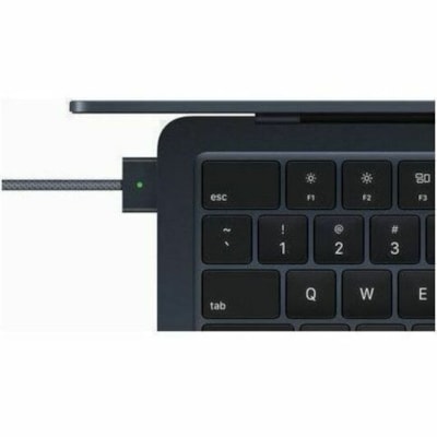 Apple MacBook Air MRYV3LL/A 15.3" Notebook - Apple M3 - 8 GB - 512 GB SSD - English (US) Keyboard - Midnight - Apple M3 Chip - 2880 x 1864 - macOS Sonoma - Apple - True Tone Technology, In-plane Switching (IPS) Technology, Liquid Retina Display - Front Camera/Webcam - 18 Hours Battery Run Time - IEE le M3 chip with 8-core CPU and  10-core GPU  8GB  5