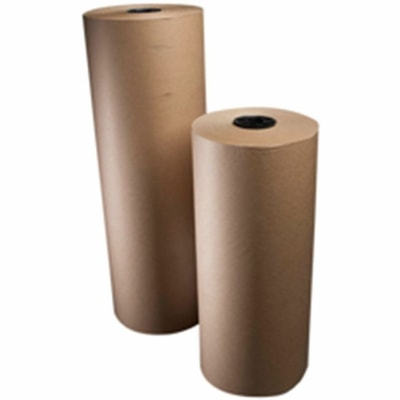 Papier d'emballage EDGE - largeur de 36 po (914,40 mm) x longueur de 1200 pi (365760 mm) - Résistant aux salissures, Résistant à l'humidité, Résistant aux rayures, Matelassées - Papier Kraft - Natural - 1 Unité 36" X1200' NATUREL 