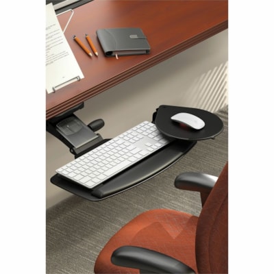 Global Keyboard Tray, Height Adjustable Mouse Support  