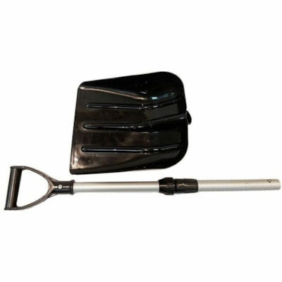 Hamilton Buhl Collapsible Shovel - Black - 1.10 lb (498.95 g) - Compact, Telescopic - 1  