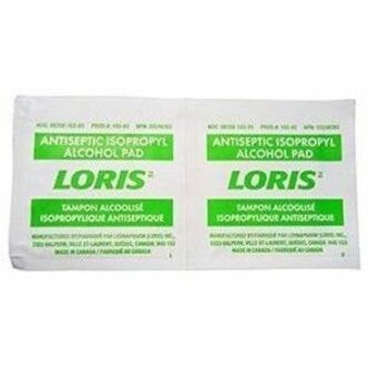 Tampon d'alcool Lernapharm - 200 / boîte ANTISEPTIC ISOPROPYL ALCOHOL PAD