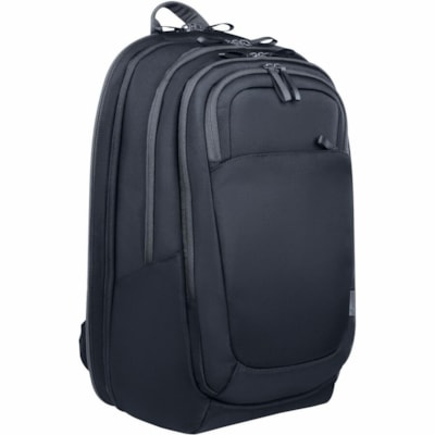 HP Travel Plus Carrying Case (Backpack) for 17" to 17.3" Notebook - Graphite Blue - Water Resistant, Bump Resistant, RFID Resistant, Puncture Resistant Zipper - Expanded Polyethylene Foam (EPE), Polyester, Plastic Body - Polyester Exterior Material - Checkpoint Friendly - Shoulder Strap, Waist Strap BACKPACK 