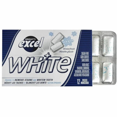 Excel - Chewing gum Winterfresh Sugarfree - Non gras, Sans sucre - 12 / emballage  