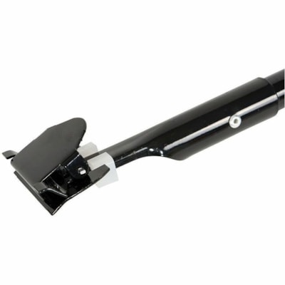 Globe Snap - On Dust Mop Frames for Tie - On Mops - 48"L X 5"W / Black - Snap-on, Durable - Black - 1 48'' 'SNAP-ON FRAMES DURABLE CONSTRUCTION  BLACK