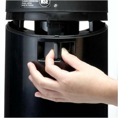 Zojirushi Thermal Gravity Pot AY-AE25 Beverage Dispenser - 2.50 L - Plastic - 17.10" (434.34 mm) x 8" (203.20 mm) x 8.80" (223.52 mm) - Black TALL 2.5L  DETACHABLE BASE 