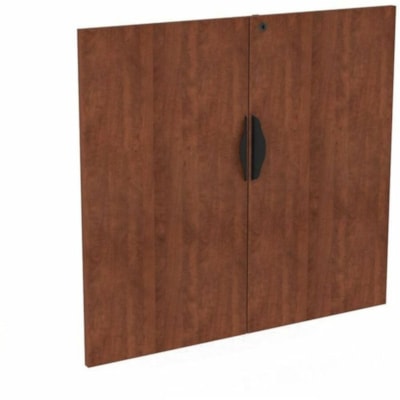 HDL Optional Bookcase Door Set - Finish: Autumn Maple, Laminate - For Commercial AUTUMN MAPLE 31"W X .75"D X 28.25'H
