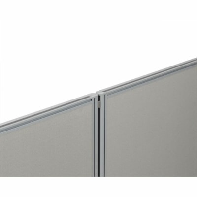Offices To Go Panel Connecting Hinge Kit - 5" (127 mm) Width x 0.7" (17.78 mm) Depth x 3" (76.20 mm) Height - Silver - 1 Unit  
