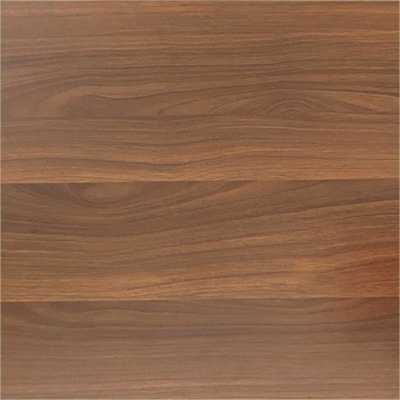 HDL Folding Desk - Walnut Table Top - Security Lock - For Home Office, Computer 43.3" W X 21.7" D X 29.5" H 