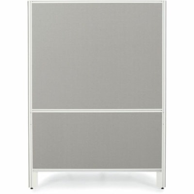 Offices To Go OTG | 36" Panel - Fabric Top and Bottom - 36" (914.40 mm) Width x 66" (1676.40 mm) Height x 1.30" (33.02 mm) Depth - Black Aluminum Frame - Fabric - Tungsten, Lola Caramel Cream LOLA  CARAMEL CREAM 