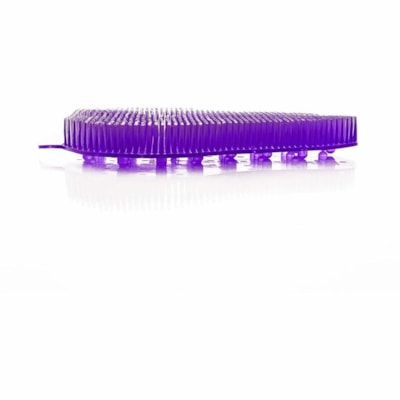 Globe Aquös Heavy-Duty Anti-Splash Urinal Screens - 7.25"L X 1"W X 7.9"H / Purple Lave - Lasts upto 60 Days - Anti-splash, Deodorizer - 12 / Case - Purple ANTI SPLASH LAST 60 DAYS