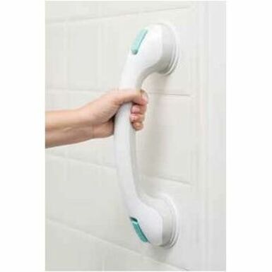 BIOS Medical LF790 12" (304.80 mm) Grab Bar - Wall Mount - 132 lb (59874.19 g) Load DIM: 12" / 30 CM  PULL PRESSUR 