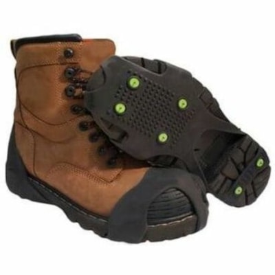 ICETRED 10710 S Full Sole Traction Devices - Small - for Shoe - Natural Rubber - Black SMALL (FITS M 4-7  W 5-8) 