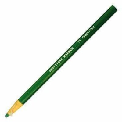 Dixon Phano China Markers - Green - 0.5 mm Green Lead - 1 Dozen  