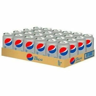 Pepsi Diet Pepsi 24 x 355 ml - Ready-to-Drink Diet - Sugar Free - 355 mL - 24 / Carton  