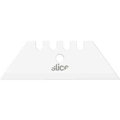Slice - Lames utilitaires à bout pointu, emb. de 2 - longueur de la lame 2,43 po (61,72 mm) x largeur de la lame 0,74 po (18,80 mm) x épaisseur de la lame 30 mil (0,76 mm) - Pointe pointue, Non-conducteur, Résistantes, Durable, Résistant à la rouille, Réversible LAMES EN CÉRAMIQUE  EMB. DE 2 LAMES DE RECHANGE SLICE