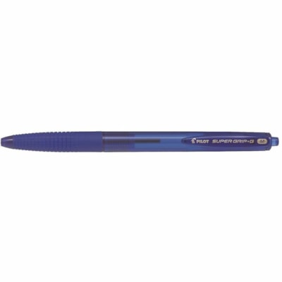 Pilot - Pilot stylo à bille rétractables, bleu, moyenne 1,0 mm, boîte de 12 - 1 mm (0,04 po) Moyenne Pointe de stylo - Rechargeable - Rétractable - Ink Bleu - Encre à base d'huile - Barrel Bleu Plastique - Acier inoxydable, Carbure de tungstène Pointe - 12 / boîte POINTE A BILLE MOYENNE 1.0MM RECHARGEABLE  BLEU