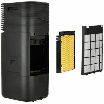 TOSOT 4-in-1 Evaporative Air Cooler, Black - Cooler - 300 Sq. ft. (27870912 mm²) Coverage - Remote Control - Black ooler Black 