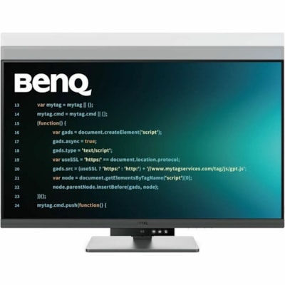 BenQ RD320U 32" Class 4K UHD LED Monitor - 16:9 - Metallic Gray - 31.5" Viewable - In-plane Switching (IPS) Technology - LED Backlight - 3840 x 2160 - 1.07 Billion Colors - 400 cd/m² - 5 ms - 60 Hz Refresh Rate - Speakers - HDMI - DisplayPort - USB Hub, KVM Switch  MNTR 