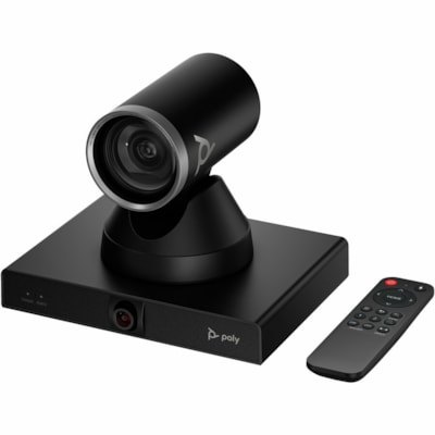 Caméra intelligente Poly Studio E60 4K MPTZ avec zoom optique 12x - 16 Mégapixels - 30 fps - Noir - USB Type B - 4K - 3840 x 2160 Vidéo - Autofocus - 78° Angle - Microphone - Réseasu (RJ-45) - Système de vidéo conférence - Android, Windows - Suivi  PERP 